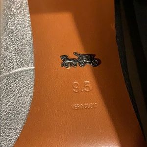 Coach Shoes - COACH Slip On; Jade Loafer; Metallic Leather Upper Coach Shoes - COACH Slip On; Jade Loafer; Metallic Leather Upper